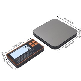 15Kg/33Lb Food Scales for Kitchen, Stainless Steel Pan Magnetic Digital Digital Kitchen Scale with Remote Display, Suitable for Cooking Baking