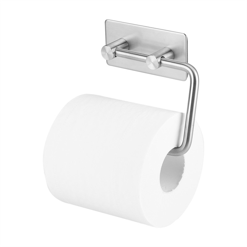Wall Mounted Stainless Steel Roll Paper Holder Tissue Towel Rack