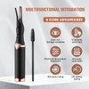 Heated Eyelash Curler for Women, Mini Electric Eyelash Curler for