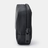 Muji 83525453 Nylon Compact Pouch, Black, Approx. 5.5 x 1.4