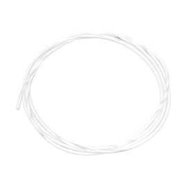 X AUTOHAUX 1.5m 4.92ft 3mm 0.12" Transparent Universal PMMA Optic Fiber Side Glow Cable Fiber Optic Cable for Car - Pack of 1