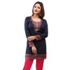 Maple Clothing Túnica corta con estampado de Kurti indio para
