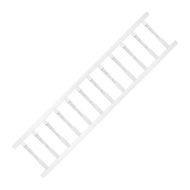 ERINGOGO 1pc White Column Railing Hand Rest Furniture Fence Wood Stair Handrail Wooden Handrails DIY Toys Mini Adornment Mini House Wooden Railing Mini Ornament Decorations Child Miniature