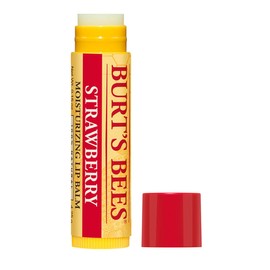 Burt’s Bees 100% Natural Moisturizing Lip Balm, Strawberry - 1 Tube