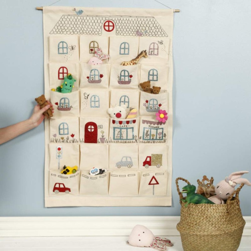 Large Cotton Fabric Advent Calendar | Christmas Craft Project |