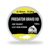 Major Fish Predator Braid 8-Way Braided Fishing Line Lemon Yellow