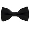 JEMYGINS Black Men's Bow Tie, Simple Accessory, Wedding, Reception, After-Party,