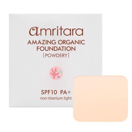 アムリターラ アメージングオーガニックファンデーション レフィル O3ノンチタンライト(SPF 10PA+)
