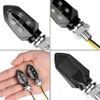 LOPHE Pack of 4 LED Motorcycle Indicators, 12 V Motorcycle