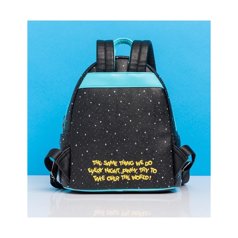 Loungefly Pinky and The Brain Take Over The World Mini-Backpack