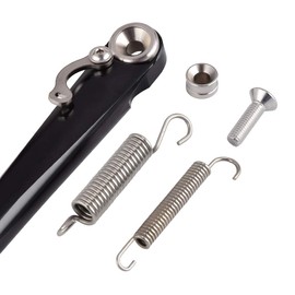 NICECNC Side Stand Kick Stand with Spring Kit Compatible with KTM 125-530 EXC/EXC-F/XC/XC-W/XCF/XCF-W 2008-2016,Compatible with Husqvarna FE 250/350/450 2014-2016,See Fitment