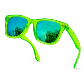 SIPHEW Polarized Sunglasses for Women & Men - UV400 Mirrored Beach Eyewear, Designer Unisex Fashion Sunglasses w/Medium Fit