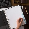 Avery 5-Tab Binder Dividers, Easy Print & Apply Clear Label