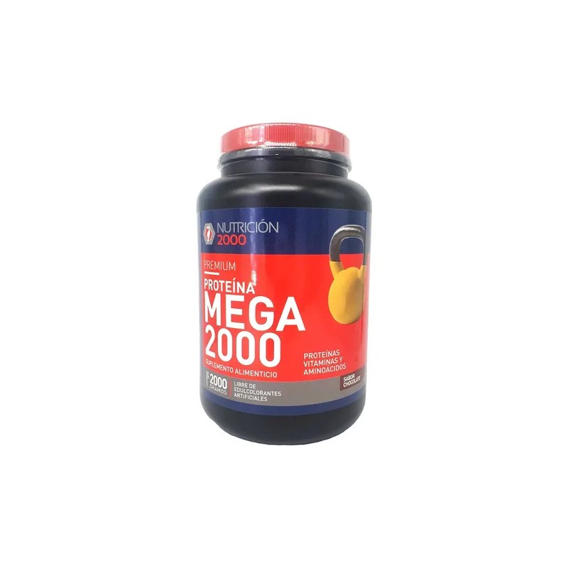 Whey Protein Mega 2000 Chocolate 2000g Nutricion 2000