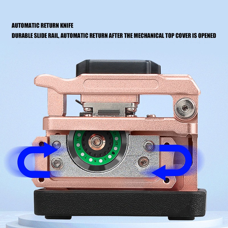 High Accuracy Fiber Cutter Automatic Return Optical Cable Cold Splicing