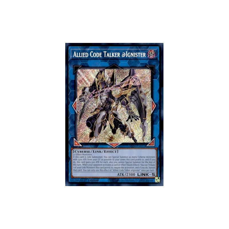 Allied Code Talker @Ignister - ALIN-EN051 - Secret Rare -