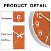 Roymnie Wall Clock, Silent Wall Clocks Battery Operated 8 Inch-Modern