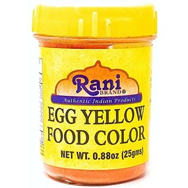 Rani Yellow Food Color Indian 25gm (0.88oz) ~ Vegan