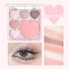 GOGO TALES Lavin Heart Shadow (01 Pastel Smoke) Makeup Glitter