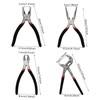 4 Pack 8" Multi Tool Pliers Set,Cr-V Combination Pliers,Including Groove