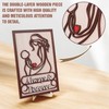 Always & Forever Mom and Child Wooden Plaque, Mother's Day