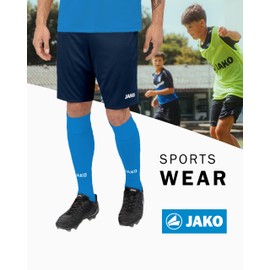 Jako Children's Manchester 2.0 Sports Shorts, blue, 140