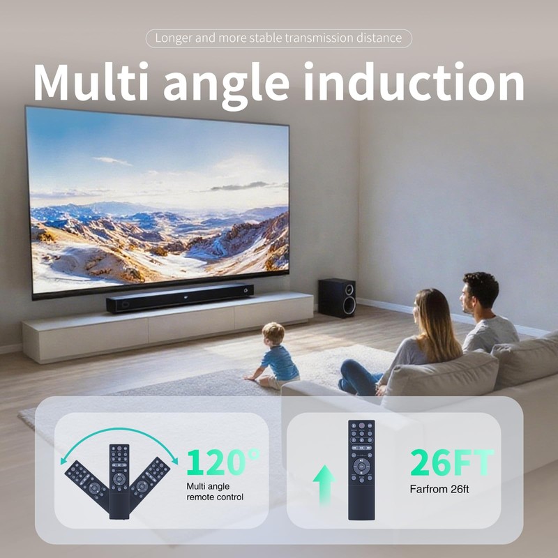 ZWP RSB-11 Replacement Remote Control fit for Klipsch Sound Bar