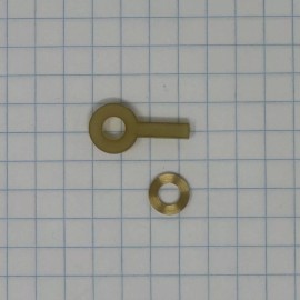 Allied Miraphone 1291 tuba, piston valve guide, 1 each