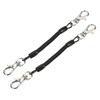 YOKIVE 2 Pcs Retractable Coil Spring Keychain with Lobster Clasps,