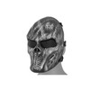 UK Arms Airsoft Full Face Villain Skull Mesh Airsoft Protective