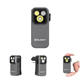 OLIGHT Oclip Pro EDC Flashlight Clip-on Light, Rechargeable 500 Lumens with Three Lighting Solutions Type-C Charging, Magnetic Flash Lights for Outdoor or Indoor Use(Phantom Squadron)