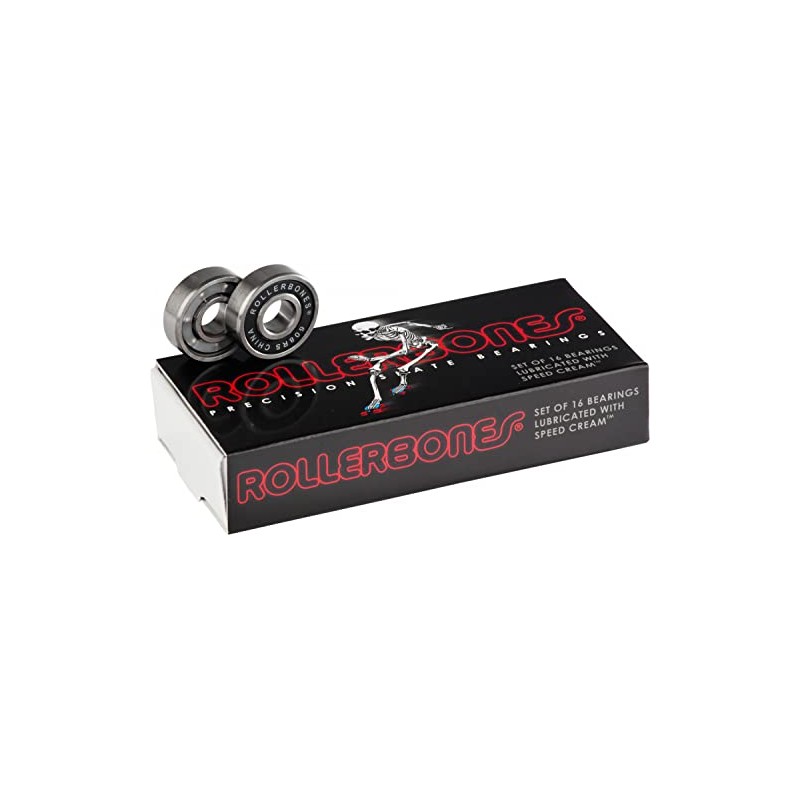 Rollerbones Bearings 608 8mm 16pk Skateboard Screws, Adults Unisex, Multi(Multi),