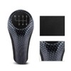 6 Speed Shift Knob Shifter Head Car Carbon Fiber Gear