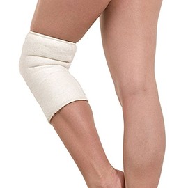 SamWo Sensitive Floor Knee Warmer 100% Merino Wool Elasticated Washable at 30 Degrees Stitched Outside - s