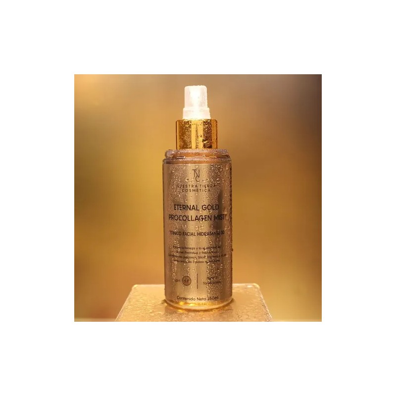 Tónico Facial Pro-colágeno Eternal Gold Procollagen 150ml Momento de aplicación
