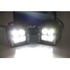 iJDMTOY A-Pillar LED Pod Light Kit Compatible with 2013-2018, 2019-up