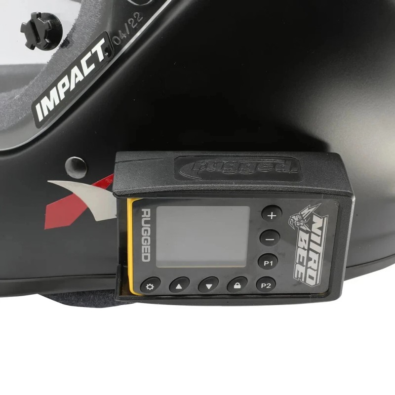 Rugged Radios Nitro Bee Xtreme Race Receiver Helmet Mount For