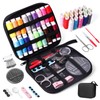 JUNING JUNING Sewing Kit with Case Portable Sewing Supplies for