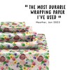 Wedding Wrapping Paper - 6 Sheets Of Floral Gift Wrap