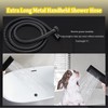 All Metal 12" Rainfall Shower Head with Handheld Spray Combo,