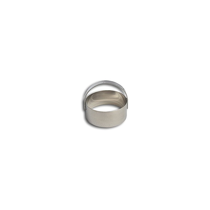 ELETTRO CENTER Art.417 Cookie Cutter, Stainless Steel, Silver