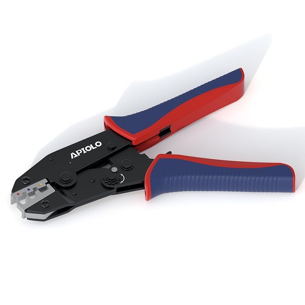 APIOLO Crimping Tool - Ratcheting Wire Crimper for Heat Shrink