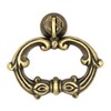 LXZ 6 Sets Distressed Antique Brass Finished Vintage Cabinet Pulls