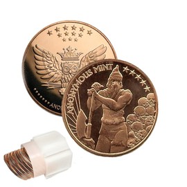 Katy Craig Katy Craig 10 x 1oz Copper Rounds The Executioner 999 Fine Bullion Supplied in Tub