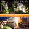 SUNLONG Solar Outdoor Lights,Solar Spot Lights Outdoor Waterproof Solar Spotlight