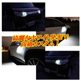 DSIC T10 LED White Explosive Position Lamp License Plate Lamp Room Lamp 2pcs