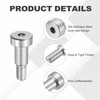 sourcing map 4 Pcs 304 Stainless Steel Shoulder Bolt 8mm