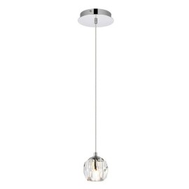 Chandelierliquidators Crystal Pendant 1 Light Fixture Modern Kitchen Island Living Room or Dining Room