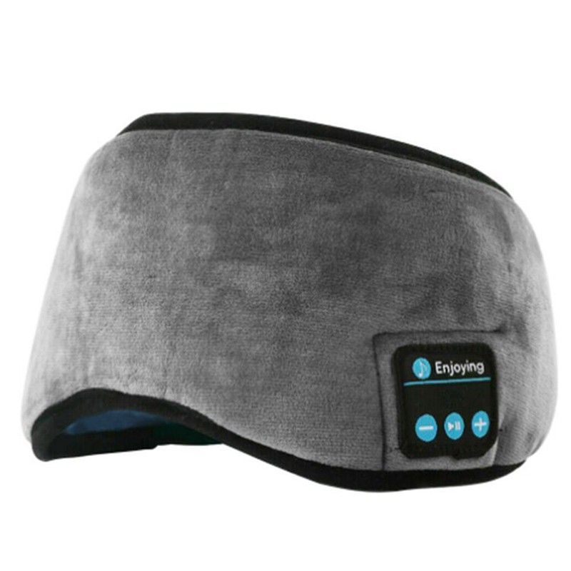 BT5.0 Sleep Headphone Mask, Wireless Music Headphones Sleeping Masks Light