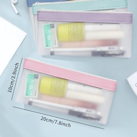 TPU Waterproof Zipper Pencil Storage Pouch,Soft TPU Pencil Case Pencil Bag with Zipper,Clear TPU Pencil Pouch TPU Pencil Case,TPU Waterproof Zipper Pencil Bag,TPU Pencil Case Pencil Bag Waterproof Bag